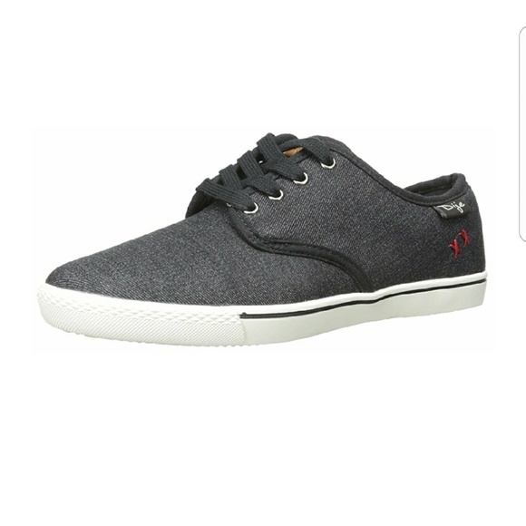Other - Men's black/ dark grey shoe red X